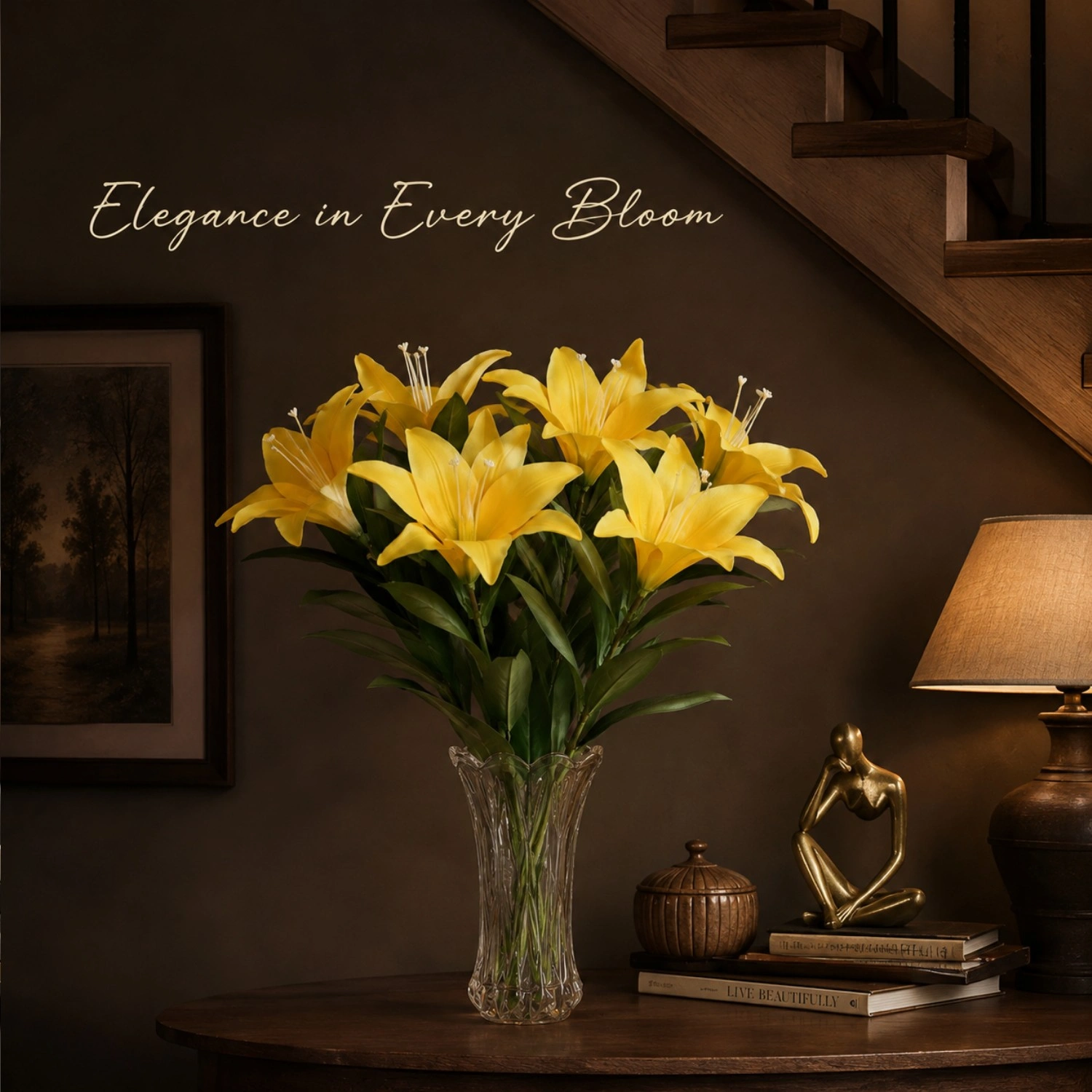 A Sunny Yellow Touch for Indoor Styling