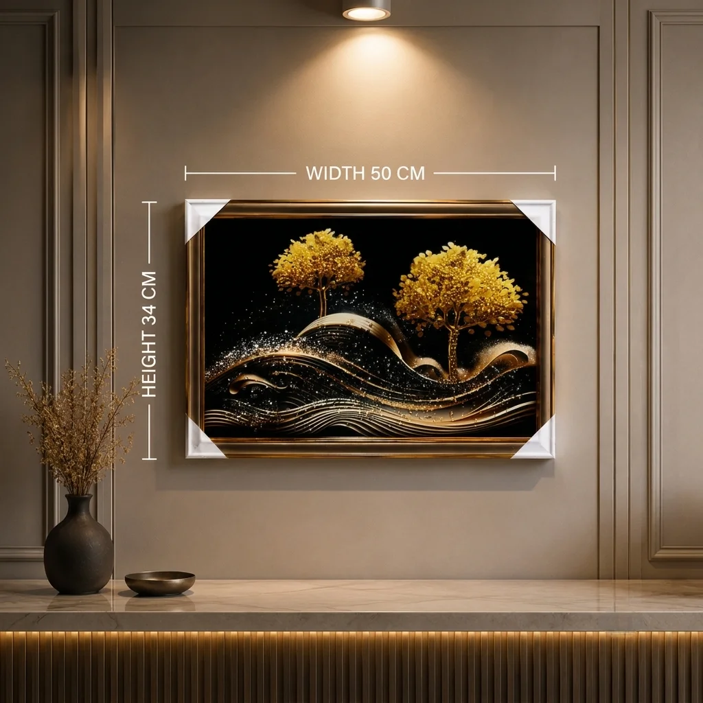 Golden Trees over Flowing Lines
