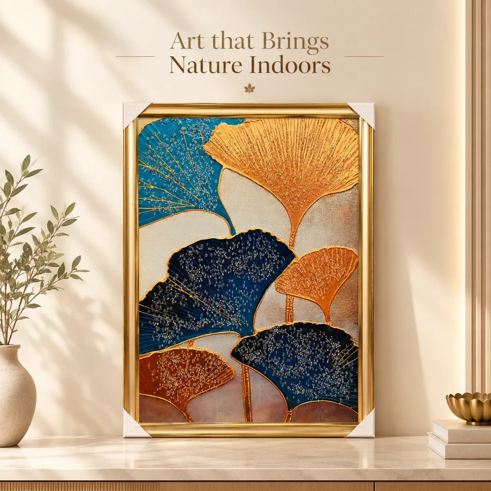 Layered Leaves in Rich Colour