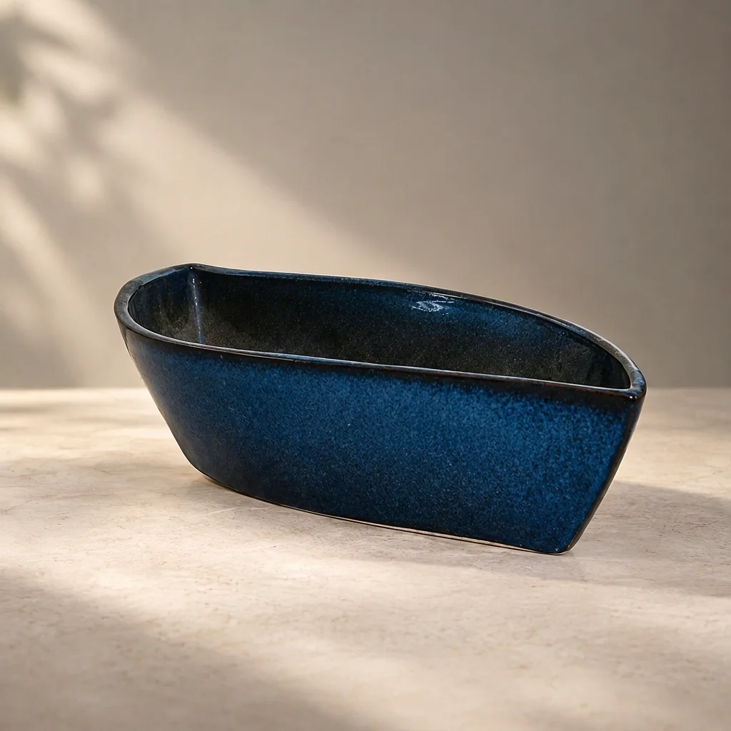 A Low Profile in Deep Blue
