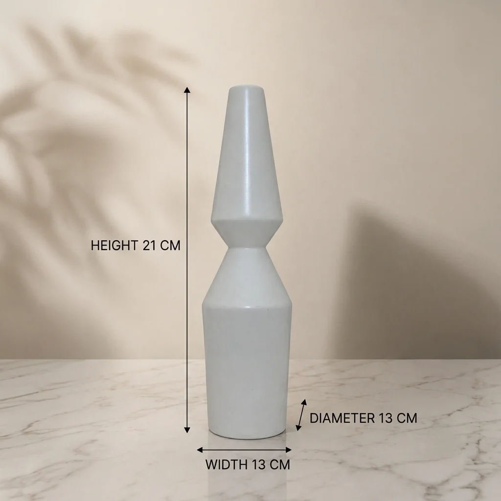 An Elongated Geometric Accent