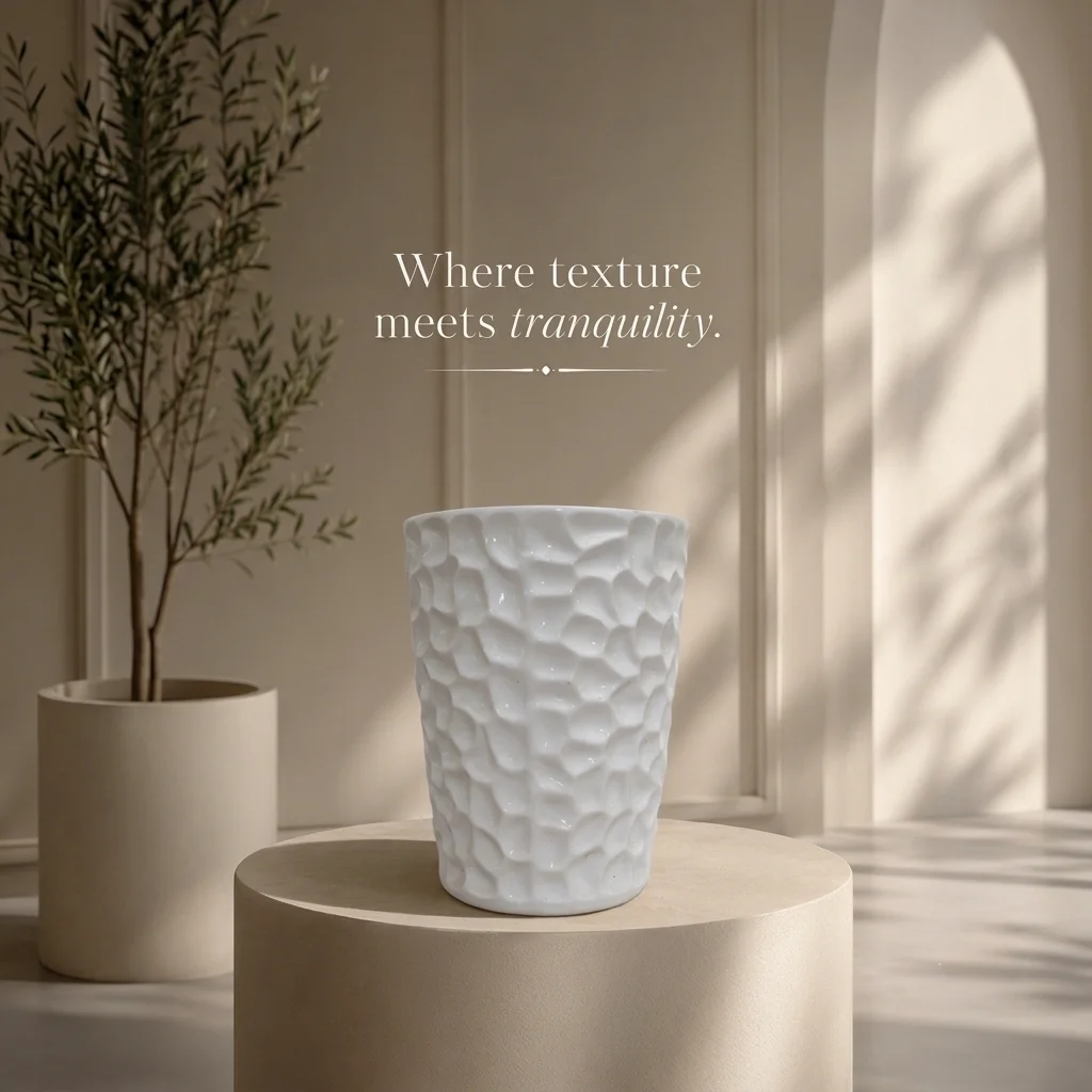 White Texture with Gentle Shine